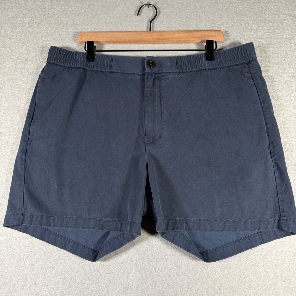 Bonobos Mens Navy Blue 5 Inch Inseam Drawstring Chino Shorts XL BSR00513N
